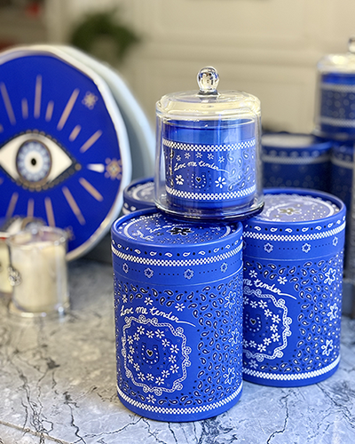 Bougies cloche Bandana