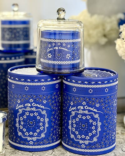 Bougies cloche Bandana